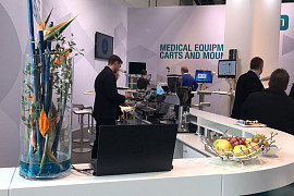 Barista Kaffeebar Medica und Compamed 2017