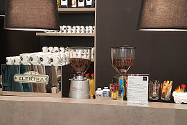 Barista Kaffeebar auf der Ambiente